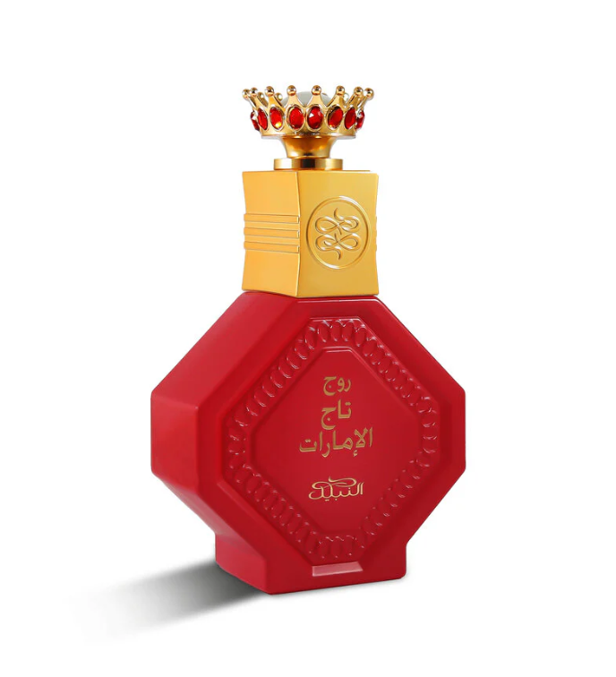 Nabeel Crown of Emirates Rouge Eau de Parfum 100ml | Luxurious Floral Fruity Oriental Unisex Fragrance | Long Lasting Premium Perfume Spray