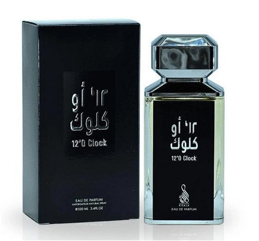 Risala 12 O’Clock Eau de Parfum 100ml | Sweet Spicy Oriental Unisex Fragrance | Long Lasting Perfume Spray