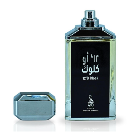 Risala 12 O’Clock Eau de Parfum 100ml | Sweet Spicy Oriental Unisex Fragrance | Long Lasting Perfume Spray