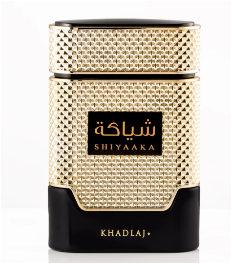 Khadlaj Shiyaaka Gold Eau de Parfum 100ml | Luxury Woody Floral Musky Unisex Fragrance | Long Lasting Perfume Spray