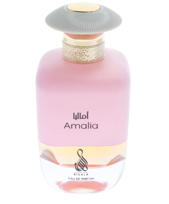 Risala Amalia Eau de Parfum 100ml (3.4 oz) | Floral Fruity Musky Women’s Fragrance | Long Lasting Perfume Spray