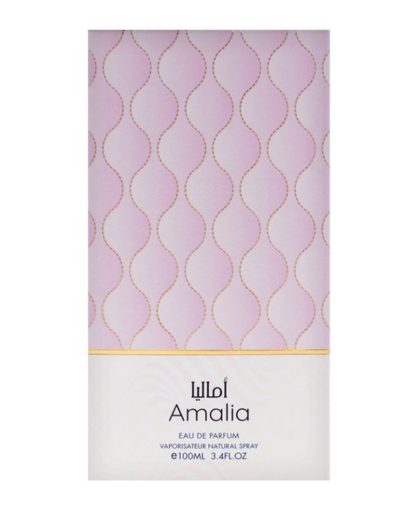 Risala Amalia Eau de Parfum 100ml (3.4 oz) | Floral Fruity Musky Women’s Fragrance | Long Lasting Perfume Spray