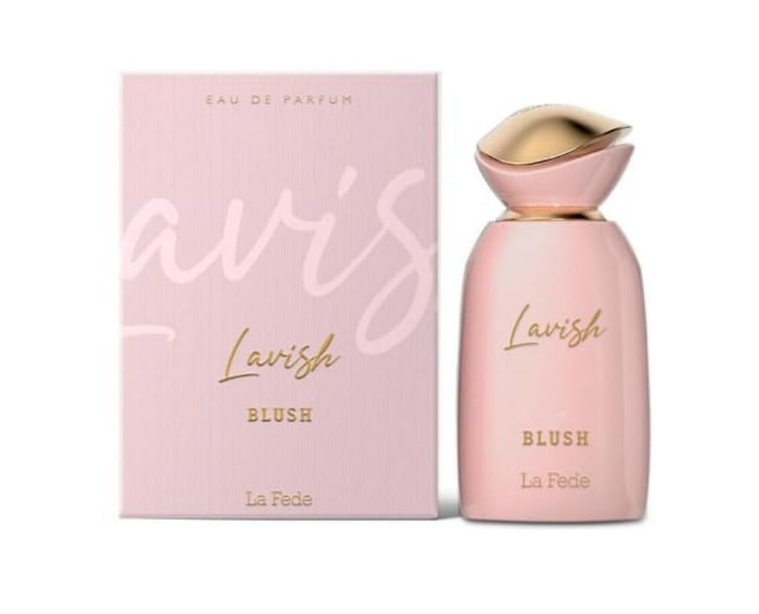 La Fede Lavish Blush Eau de Parfum 100ml | Sweet Floral Fruity Women’s Fragrance | Long Lasting Perfume Spray