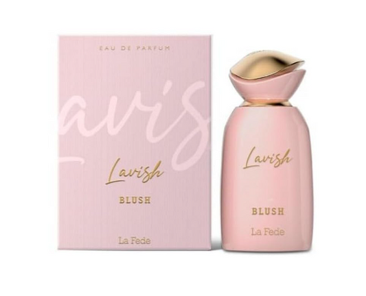 La Fede Lavish Blush Eau de Parfum 100ml | Sweet Floral Fruity Women’s Fragrance | Long Lasting Perfume Spray
