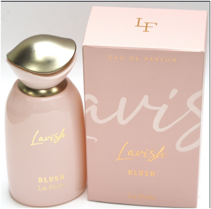 La Fede Lavish Blush Eau de Parfum 100ml | Sweet Floral Fruity Women’s Fragrance | Long Lasting Perfume Spray