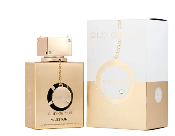 Armaf Club De Nuit Milestone Eau de Parfum 30ml | Fresh Marine Woody Unisex Fragrance | Long Lasting Travel Size Perfume Spray