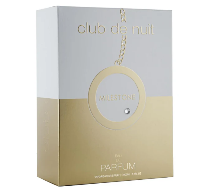 Armaf Club De Nuit Milestone Eau de Parfum 30ml | Fresh Marine Woody Unisex Fragrance | Long Lasting Travel Size Perfume Spray