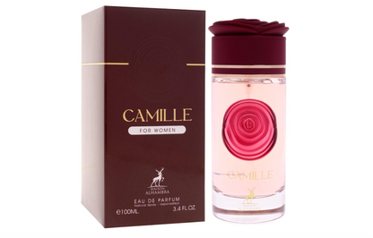 Maison Alhambra Camille Eau de Parfum 100ml (3.4 oz) | Floral Fruity Musky Women’s Fragrance | Long Lasting Perfume Spray