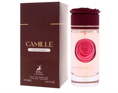 Maison Alhambra Camille Eau de Parfum 100ml (3.4 oz) | Floral Fruity Musky Women’s Fragrance | Long Lasting Perfume Spray