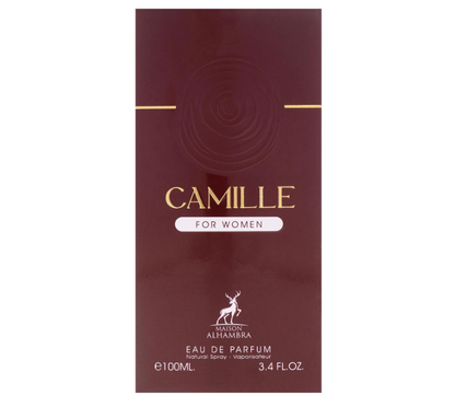 Maison Alhambra Camille Eau de Parfum 100ml (3.4 oz) | Floral Fruity Musky Women’s Fragrance | Long Lasting Perfume Spray