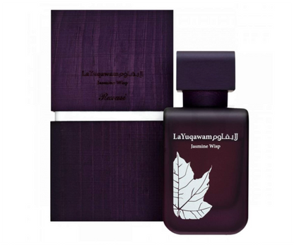 Rasasi La Yuqawam Jasmine Wisp Eau de Parfum 75ml (2.5 oz) | Floral Leather Musky Women’s Fragrance | Long Lasting Luxury Perfume Spray