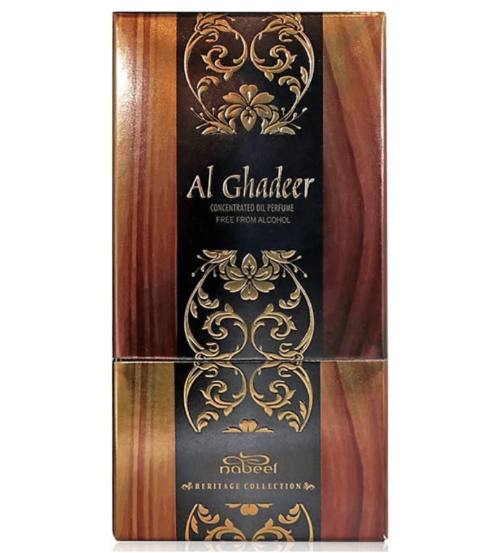 Nabeel Al Ghadeer Concentrated Perfume Oil 20ml | Fresh Aquatic Musky Unisex Attar | Long Lasting Alcohol-Free Fragrance Oil
