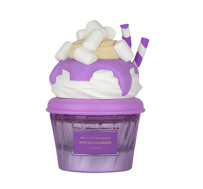 Gourmand Mallow Madness Eau de Parfum 100ml (3.4 oz) | Sweet Marshmallow Vanilla Gourmand Unisex Fragrance | Long Lasting Perfume Spray