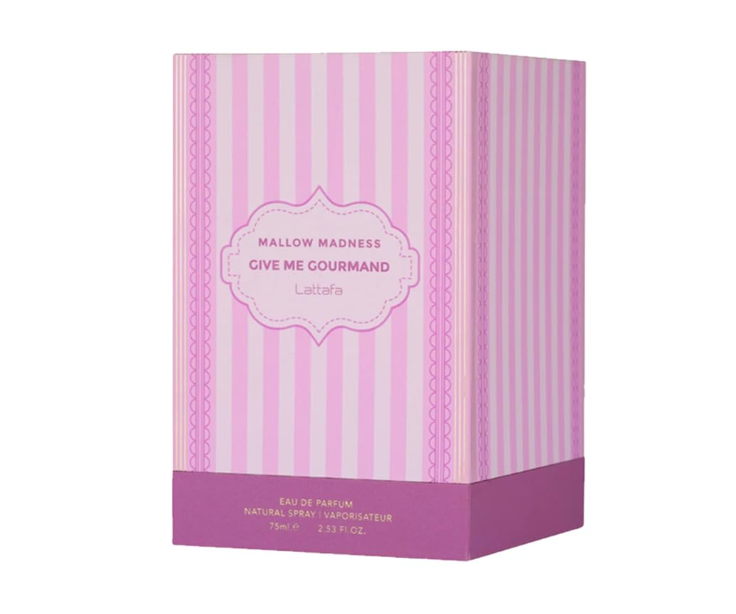 Gourmand Mallow Madness Eau de Parfum 100ml (3.4 oz) | Sweet Marshmallow Vanilla Gourmand Unisex Fragrance | Long Lasting Perfume Spray