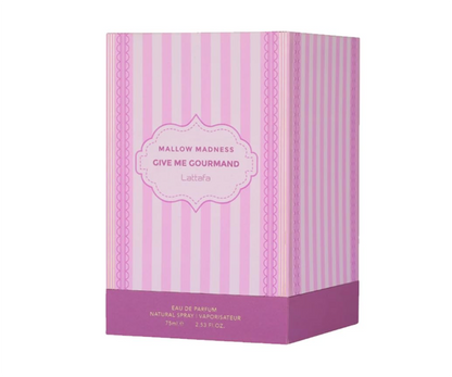 Gourmand Mallow Madness Eau de Parfum 100ml (3.4 oz) | Sweet Marshmallow Vanilla Gourmand Unisex Fragrance | Long Lasting Perfume Spray