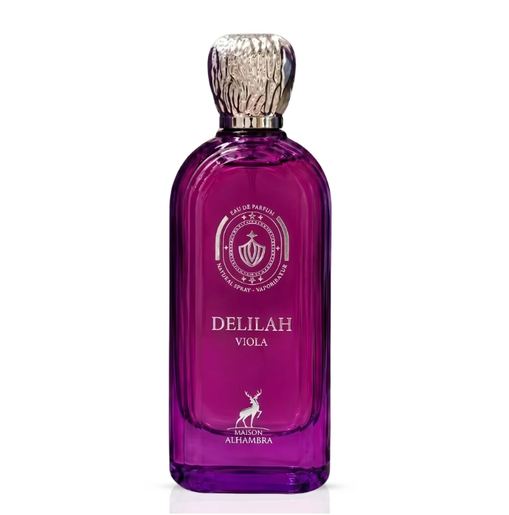 Maison Alhambra Delilah Viola Eau de Parfum 100ml (3.4 oz) | Fruity Floral Musk Women's Fragrance | Long Lasting Perfume Spray