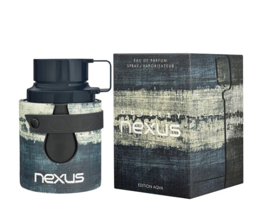 Armaf Odyssey Nexus Edition Aqva Eau de Parfum 100ml (3.4 oz) | Fresh Aquatic Citrus Woody Men's Fragrance | Long Lasting Perfume Spray