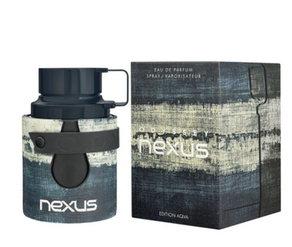 Armaf Odyssey Nexus Edition Aqva Eau de Parfum 100ml (3.4 oz) | Fresh Aquatic Citrus Woody Men's Fragrance | Long Lasting Perfume Spray