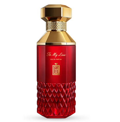 Aura To My Love Eau de Parfum 100ml (3.4 oz) | Elegant Sweet Floral Fruity Women's Fragrance | Long Lasting Perfume Spray