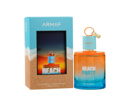 Armaf Beach Party Eau de Parfum 100ml (3.4 oz) | Fresh Aquatic Citrus Men's Fragrance | Long Lasting Perfume Spray