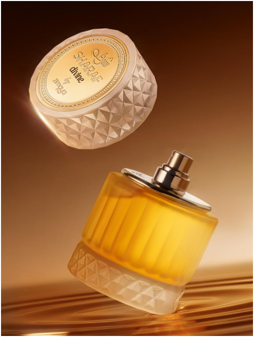 Zimaya Sharaf Divine Extrait de Parfum 100ml (3.4 oz) | Sweet Spicy Gourmand Vanilla Unisex Fragrance | Long Lasting Perfume Spray