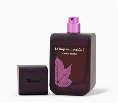 Rasasi La Yuqawam Orchid Prairie Eau de Parfum 75ml (2.5 oz) | Floral Fruity Women's Fragrance | Long Lasting Arabian Perfume Spray