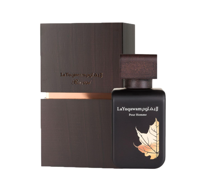 Rasasi La Yuqawam Pour Homme Eau de Parfum 75ml (2.5 oz) | Leather Woody Amber Men's Fragrance | Long Lasting Perfume Spray