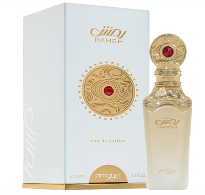 Zimaya Ramsh Diva Pour Femme Eau de Parfum 100ml (3.4 oz) | Sweet Fruity Floral Women's Fragrance | Long Lasting Perfume Spray