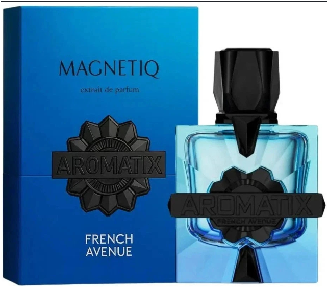 French Avenue Magnetiq Eau de Parfum 100ml (3.4 oz) | Woody Aromatic Bergamot Pink Pepper Unisex Fragrance | Long Lasting Perfume Spray