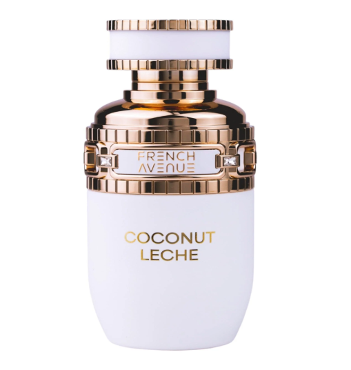 French Avenue Coconut Leche Eau de Parfum 100ml (3.4 oz) | Creamy Coconut Vanilla Gourmand Unisex Fragrance | Long Lasting Perfume Spray