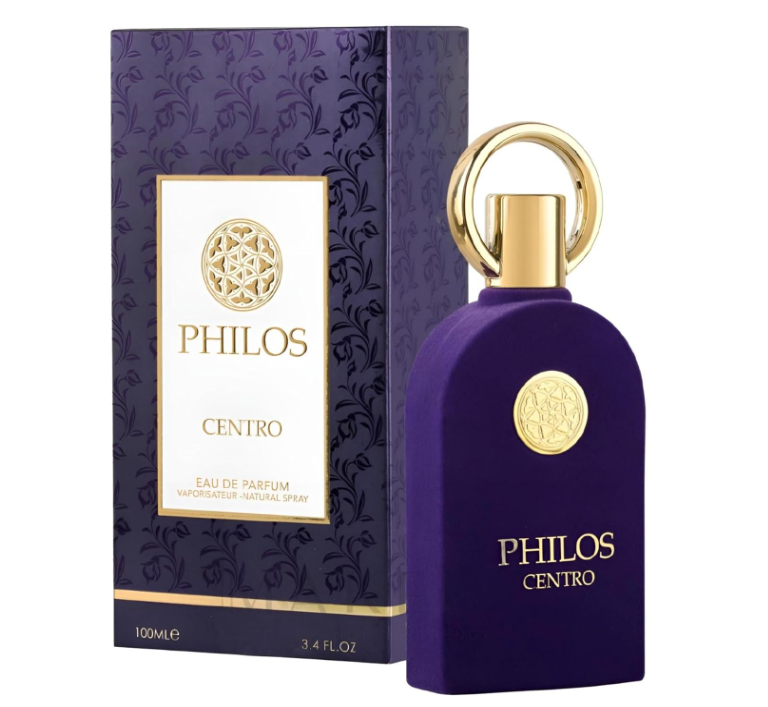 Maison Alhambra Philos Centro Eau de Parfum 100ml (3.4 oz) | Fresh Woody Aromatic Unisex Fragrance | Long Lasting Perfume Spray