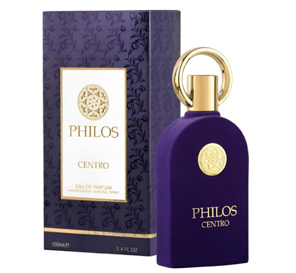 Maison Alhambra Philos Centro Eau de Parfum 100ml (3.4 oz) | Fresh Woody Aromatic Unisex Fragrance | Long Lasting Perfume Spray