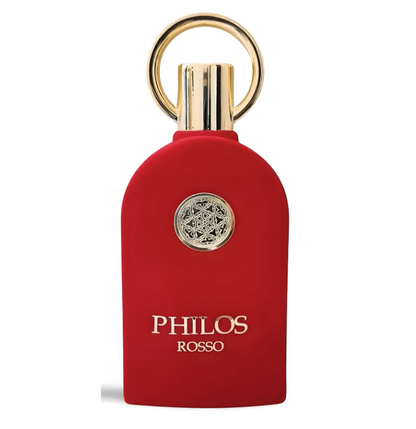 Maison Alhambra Philos Rosso Eau de Parfum 100ml (3.4 oz) | Fruity Floral Women's Fragrance | Long Lasting Perfume Spray