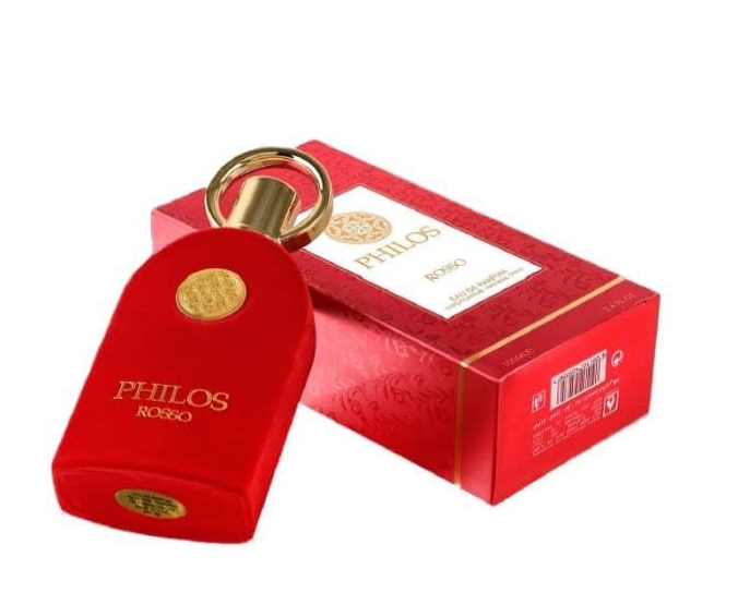 Maison Alhambra Philos Rosso Eau de Parfum 100ml (3.4 oz) | Fruity Floral Women's Fragrance | Long Lasting Perfume Spray