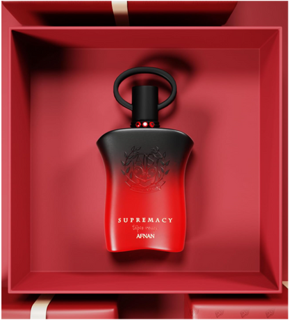 Afnan Supremacy Tapis Rouge Eau de Parfum 90ml (3.0 oz) | Elegant Floral Fruity Women's Fragrance | Long Lasting Perfume Spray