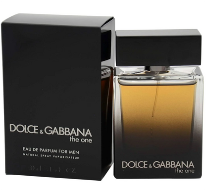 Dolce & Gabbana The One for Men Eau de Parfum 50ml (1.7 oz) | Warm Spicy Woody Amber Men's Fragrance | Long Lasting Perfume Spray
