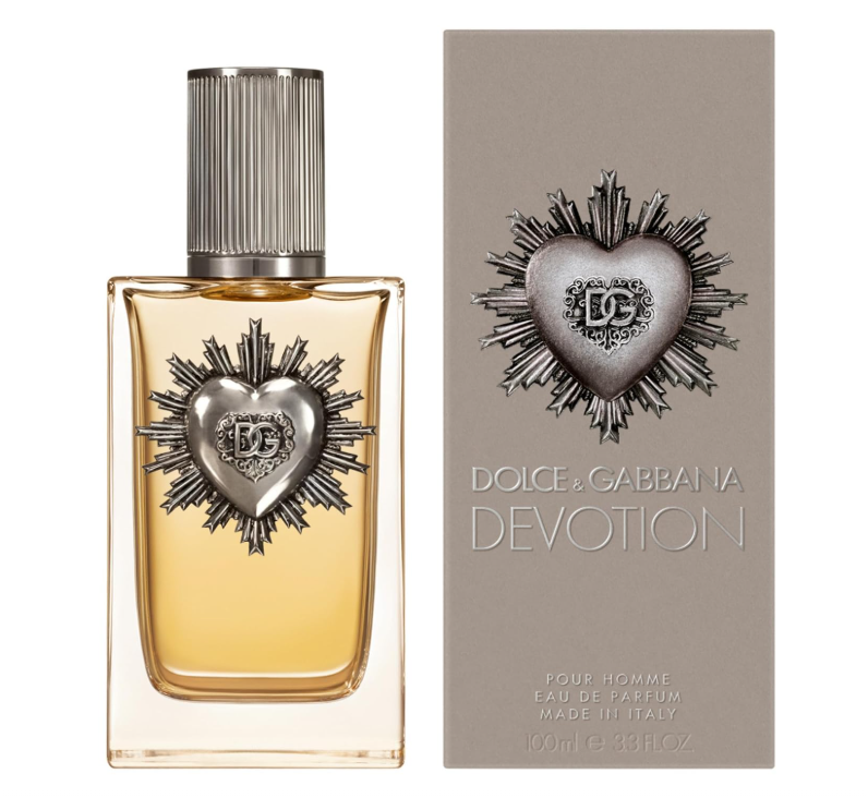 Dolce & Gabbana Devotion Eau de Parfum for Men | Warm Spicy Amber Woody Men's Fragrance | Long Lasting Perfume Spray