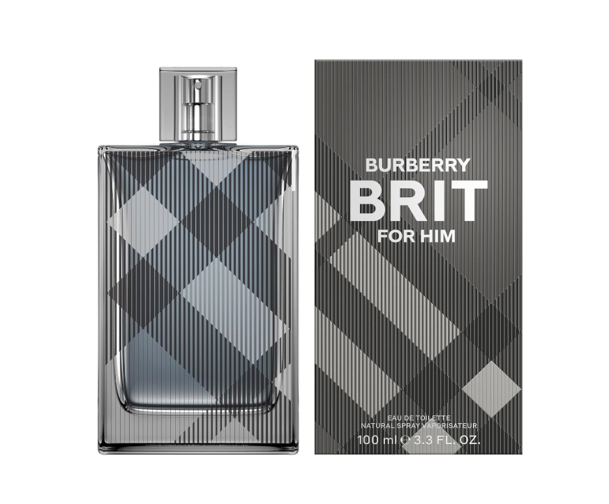 Burberry Brit Eau de Toilette for Men | Woody Citrus Aromatic Fragrance | Cedarwood, Green Mandarin & Tonka Bean | Long Lasting Cologne