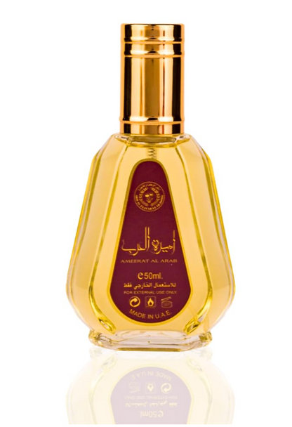 Asdaaf Ameerat Al Arab Eau de Parfum 50ml (1.69 oz) | Citrus, White Musk, Jasmine & Woody Fragrance | Long Lasting Women's Perfume