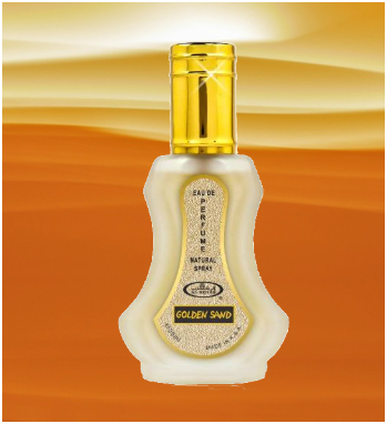 Al Rehab Golden Sand Eau de Parfum 50ml (1.69 oz) | Caramel, Vanilla, Amber & Oud | Sweet Gourmand Unisex Perfume Spray