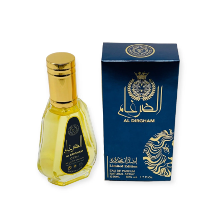 Ard Al Zaafaran Al Dirgham Eau de Parfum 50ml (1.69 oz) | Citrus, Floral, Musk, Tonka Bean & Vanilla | Men's & Women's Fragrance