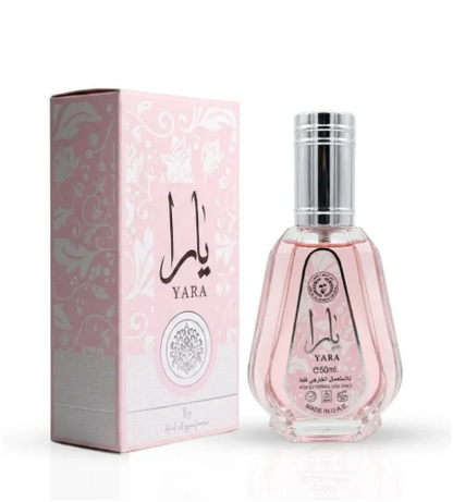 Ard Al Zaafaran Yara Eau de Parfum 50ml (1.7 oz) | Heliotrope, Orchid, Tangerine, Vanilla & Musk | Sweet Gourmand Women's Perfume