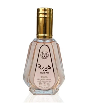 Ard Al Zaafaran Heibah Eau de Parfum 50ml (1.69 oz) | Long Lasting Arabian Fragrance | Premium Perfume Spray