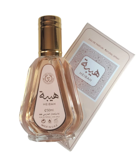 Ard Al Zaafaran Heibah Eau de Parfum 50ml (1.69 oz) | Long Lasting Arabian Fragrance | Premium Perfume Spray