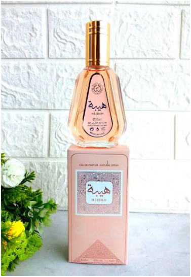 Ard Al Zaafaran Heibah Eau de Parfum 50ml (1.69 oz) | Long Lasting Arabian Fragrance | Premium Perfume Spray