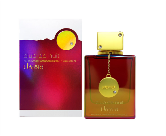 Armaf Club De Nuit Untold Eau de Parfum 105ml (3.6 oz) | Saffron, Jasmine, Amberwood, Ambergris & Cedar | Unisex Fragrance Spray