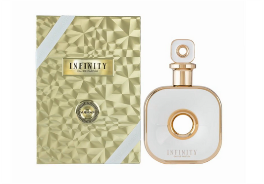 Armaf Infinity Gold Eau de Parfum 105ml (3.6 oz) | Pear, Lavender, Rose, Jasmine, Vanilla & Musk | Floral Woody Musk Women's Perfume