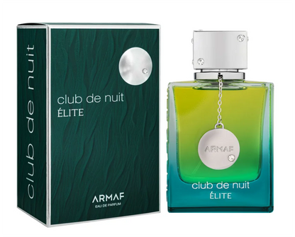 Armaf Club de Nuit Elite Eau de Parfum 105ml (3.6 Fl Oz) | Green Tea, Bergamot, Apple, Pink Pepper, Rose, Vetiver & Cedarwood | Unisex Fragrance