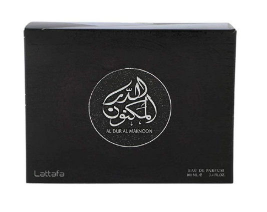 Lattafa Al Dur Al Maknoon Eau de Parfum | Fruity, Woody & Smoky Notes | Unisex Fragrance