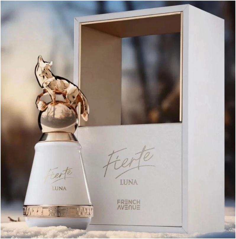 French Avenue Fierte Luna Eau de Parfum Spray for Unisex, 3.4 fl oz / 100 ml